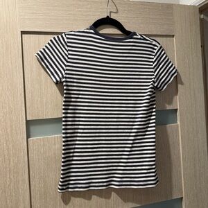 Brand/St George Navy and White Striped Tee